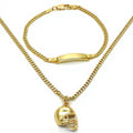 Young Explorer Miami Cuban Set | 18K Gold Layered